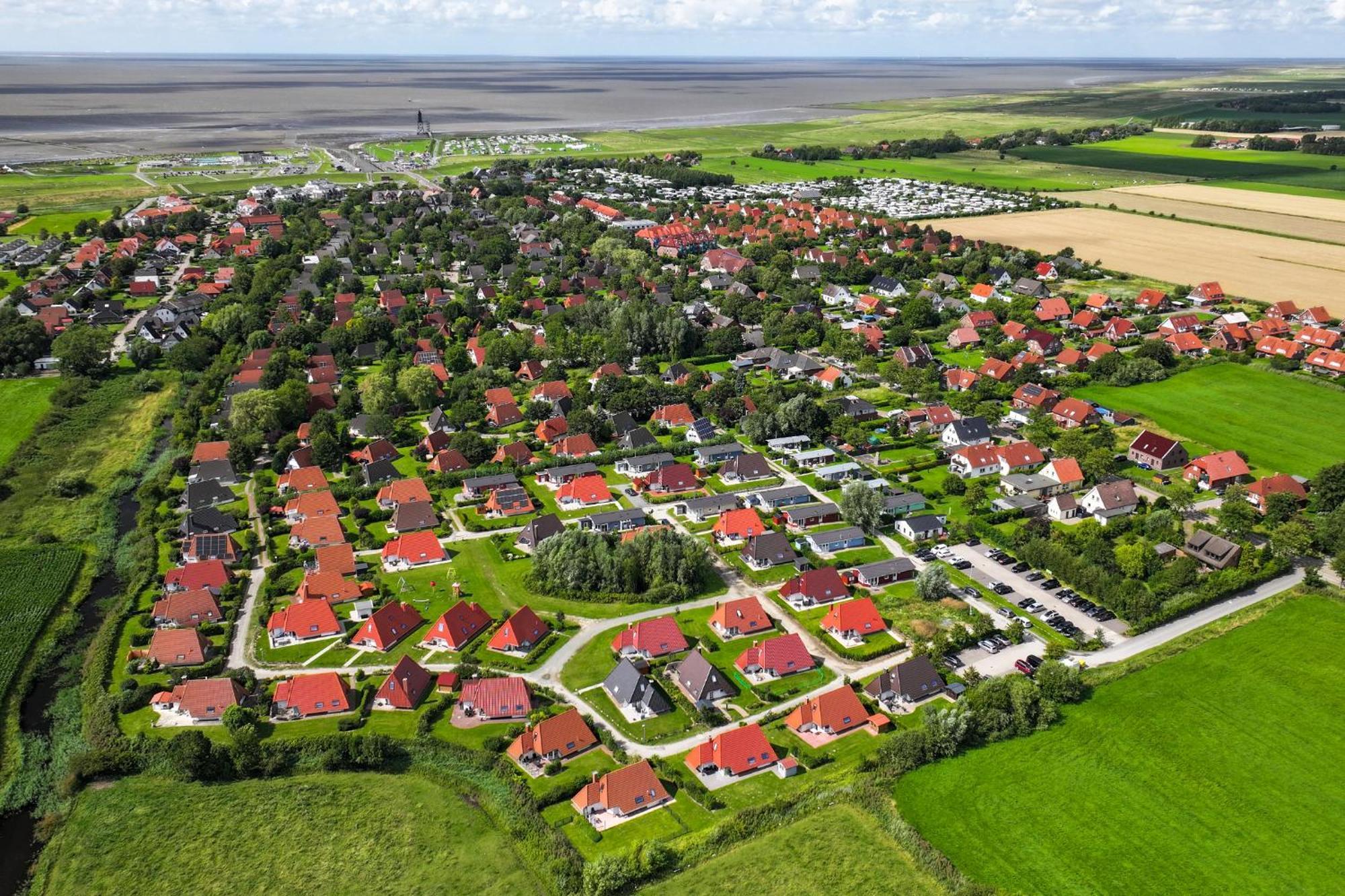 Ferienhaus "Ebbe & Flut" Ostertill 12 Dorumer Neufeld Bagian luar foto